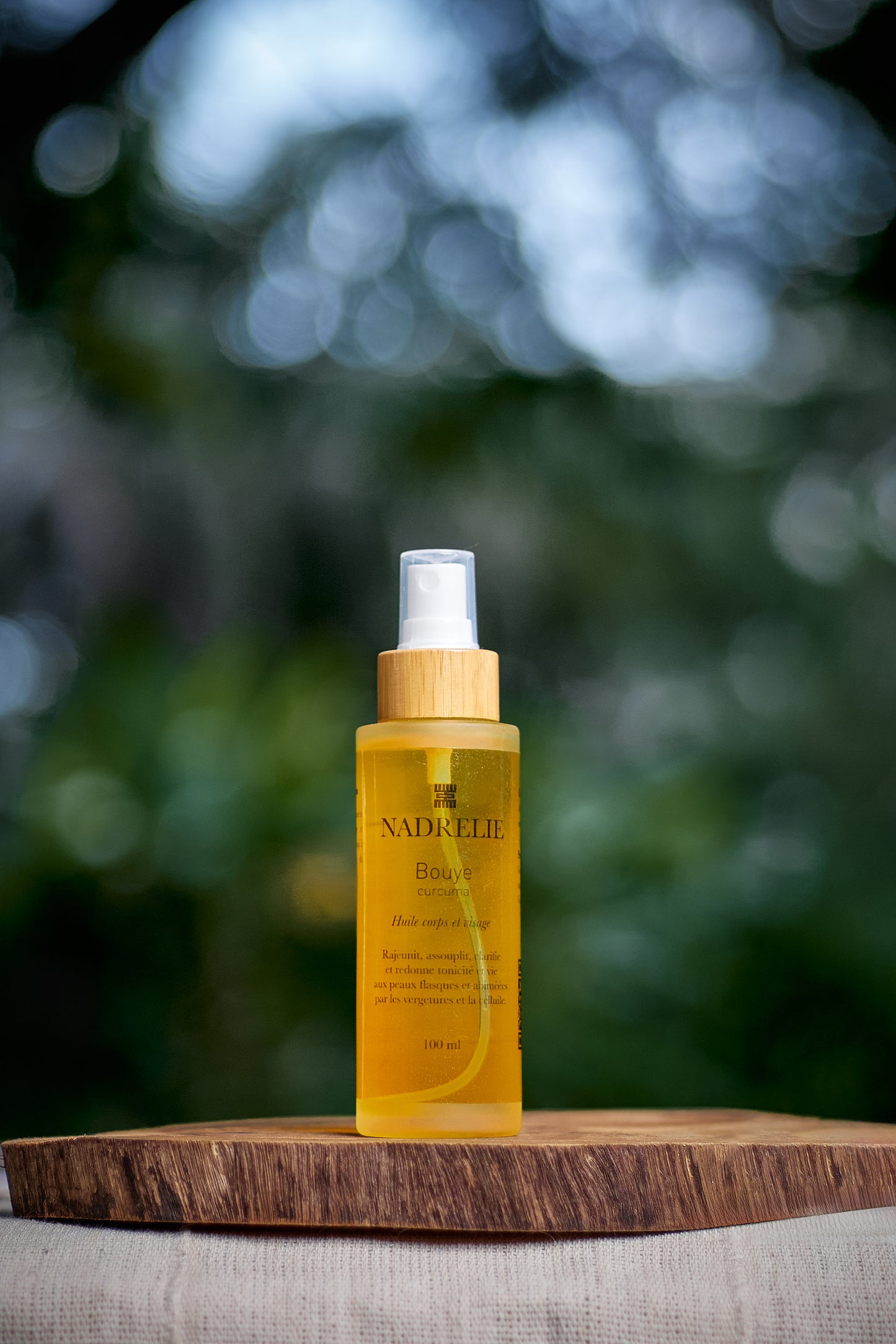 Huile BOUYE Baobab Vierge – Sérum Anti-Âge, Fermeté & Vergetures