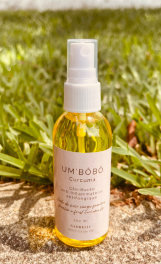 Huile UMBOBO Coco Vierge Pure ou Curcuma – Hydratation Corps & Cheveux