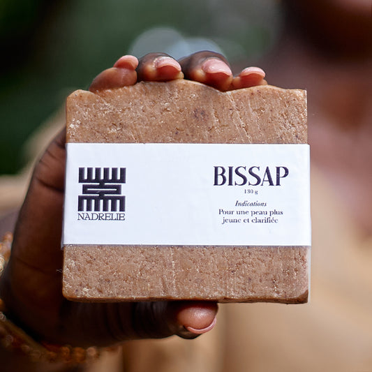Savon Bissap (Hibiscus) Éclat et Anti-âge