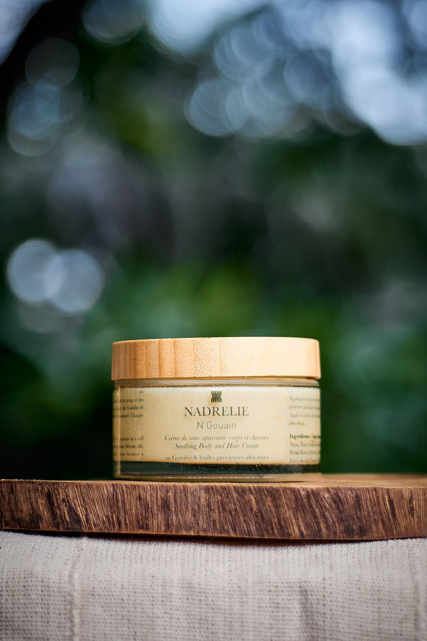Crème N’GOUAIN – Soin Corps & Cheveux Réparateur au Gombo