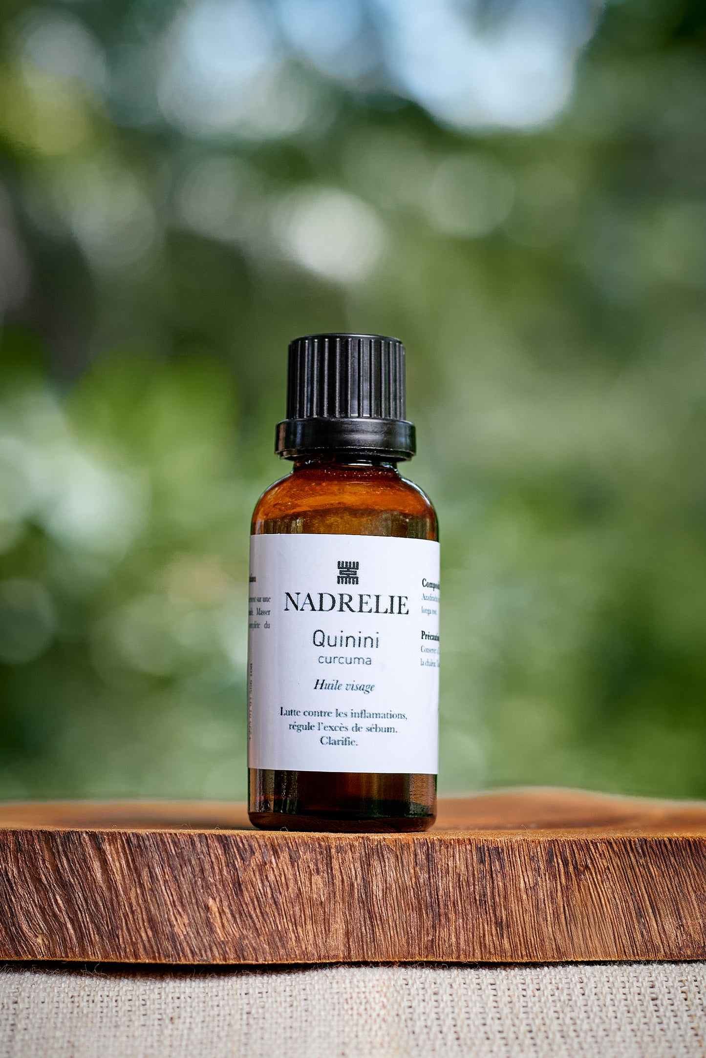 Huile QUININI au Neem – Sérum Anti-Imperfections, Acné & Taches Visage